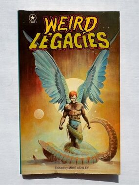 Vintage 1977 Weird Legacies Book HP Lovecraft Ray Bradbury Retro Horror Fiction
